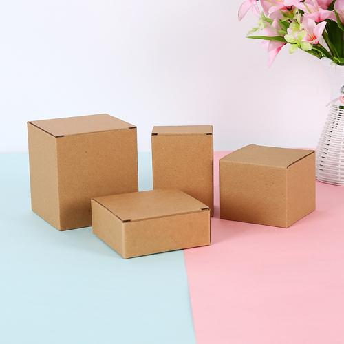 现货通用白卡纸盒长方形空白中性折叠小白盒包装盒牛皮纸彩盒印刷￥0